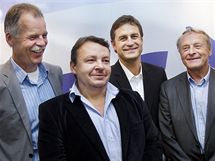Slavomr Lener, Tom Krl, Petr Bza a Frantiek Dvok, tm prask ODS pro podzimn volby. (1. z 2010)