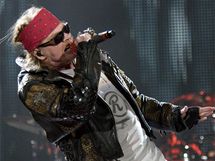 Axl Rose (Guns NRoses) na koncert ve Sturgisu v USA 14. srpna 2010