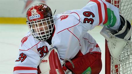 Dominik Haek si v KHL pipsal první nulu.