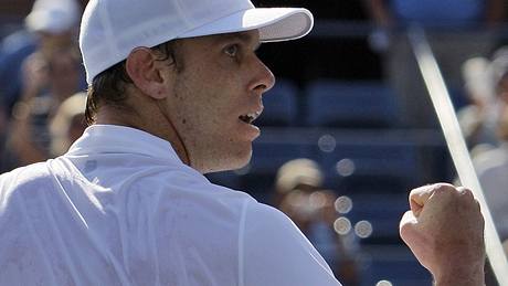 POSLEDNÍ ZE HRY. el z amerických tenist na US Open Sam Querrey.