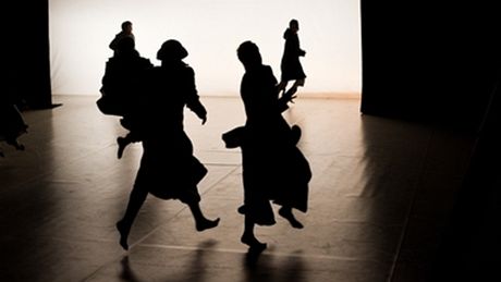Z představení Emigrantes Z představení Emigrantes