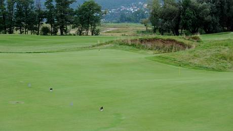 Putting area Himalayas, golfové hit Zbraslav.