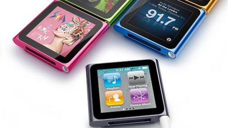 Nové pehrávae iPod nano