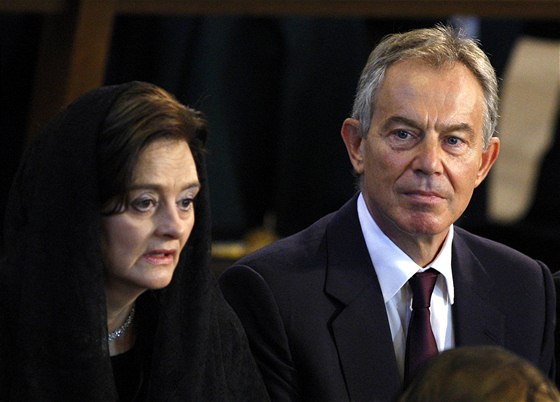 Tony Blair s manelkou Cherie