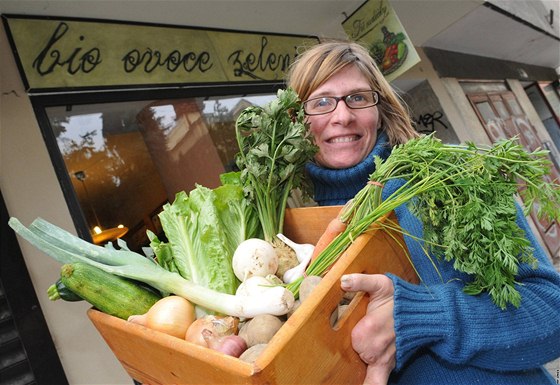 Sophie Lefevre pochází z Francie a se dvma kamarádkami si v Brn otevela zelináství a obchod s bio produkty