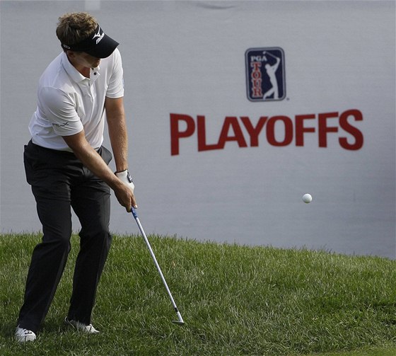 Luke Donald, druhé kolo BMW Championship 2010.