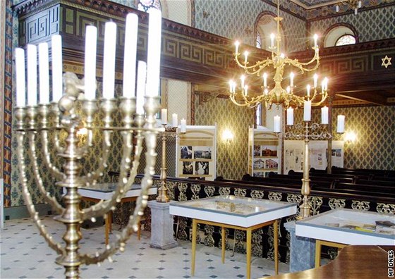 idovská synagoga v Hemanov Mstci