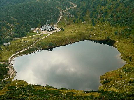 Pohled na polsk jezera