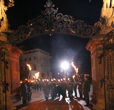 Na Praskm hrad se natel film Lidice, dostavil i Heydrich