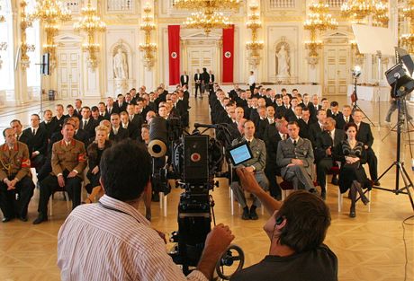 Na Praskm hrad se natel film Lidice, dostavil i Heydrich