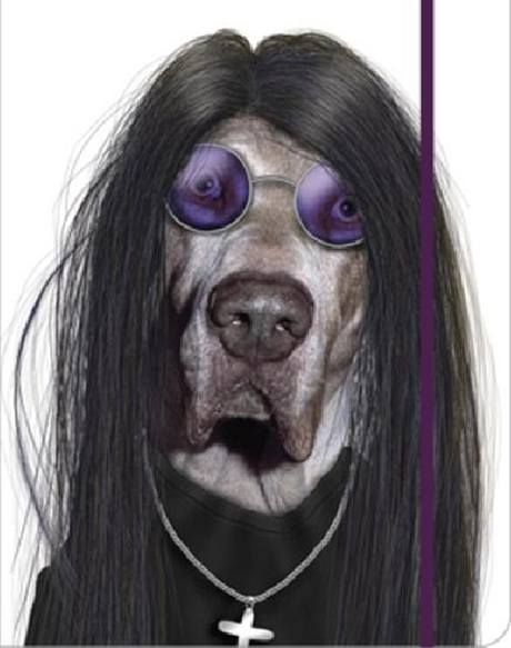 Nmeck doga stylizovan do podoby Ozzy Osbourna 