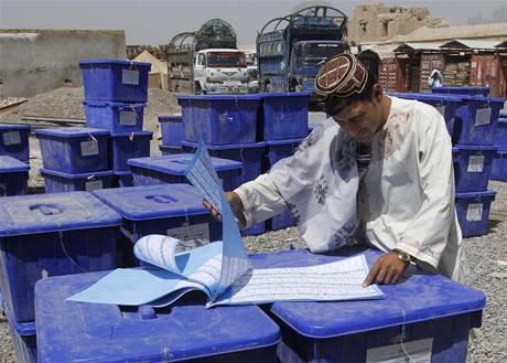 Afghnistn se pipravuje na parlamentn volby, kter se uskuten v sobotu 