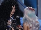 Pedávání cen MTV 2010 (Cher a Lady Gaga)