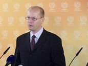 Bohuslav Sobotka na tiskov konferenci SSD (13.9.2010)