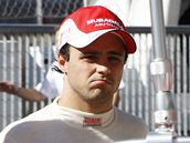 Felipe Massa z Ferrari ped trninkem v Itlii