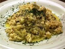 Risotto v restauraci Leonessa v Brn