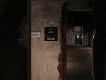Pohled do podzemnch chodeb vbvalm Hitlerov sdle Obersalzberg
