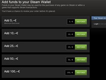 Steam Wallet