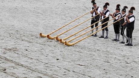 V Mnichov odstartoval svátek piva a jídla Oktoberfest. (18. záí 2010)