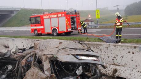 Tragická nehoda na 357. kilometru dálnice D1
