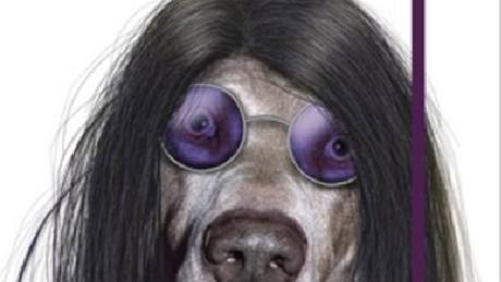 Nmecká doga stylizovaná do podoby Ozzy Osbourna 