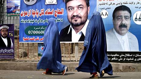 Afghánistán se pipravuje na parlamentní volby, které se uskutení v sobotu 