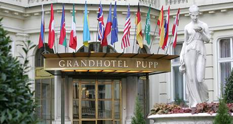 Grandhotel Pupp v Karlových Varech.