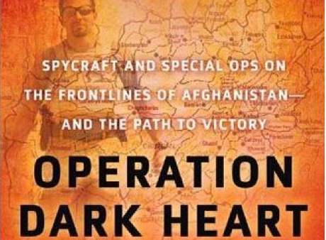 Obálka knihy Operation Dark Heart, která rozlítila americké ministerstvo obrany