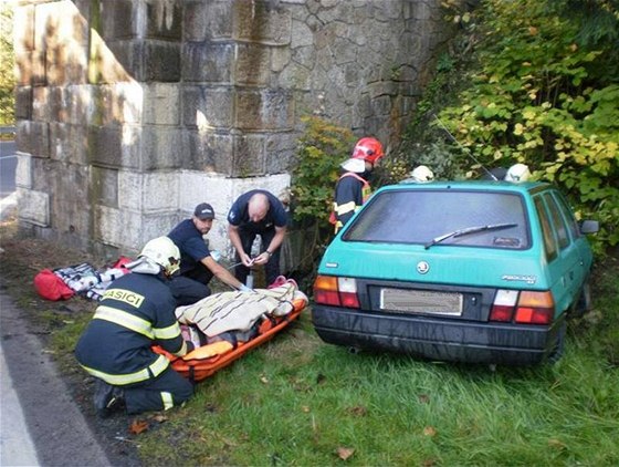 idi narazil do viaduktu u elezné Rudy