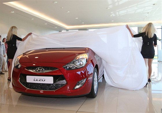 Nový Hyundai ix20, který se vyrábí v Noovicích.