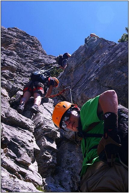 Z vstupu fertou Via Etore Bovero na Col Rosa (2166 m)