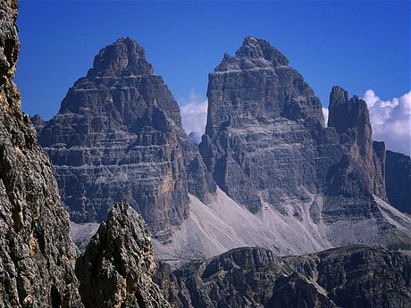 Tre Cime di Lavaredo od chaty Rif. Fonda Savio