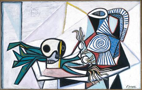 Pablo Picasso: Zti s lebkou