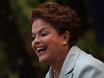 Kandidtka na brazilskou prezidentku Dilma Rouseffov
