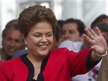 Kandidtky na brazilskou prezidentku Dilma Rouseffov