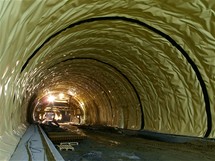 Cholupick tunel - Hydroizolan flie