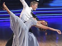 Jennifer Grey dostala za prvn valk v souti Dancing with Stars nejvc bod