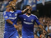 ANO! Nicolas Anelka z Chelsea se raduje ze vstelenho glu.