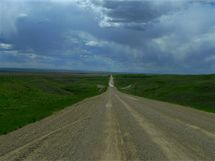 Fotografie z kanadsk provincie Manitoba.