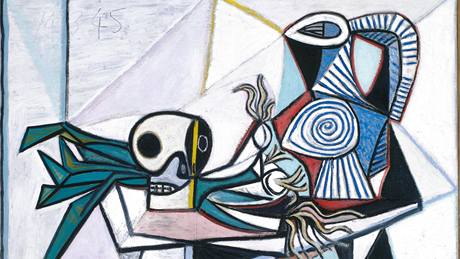 Pablo Picasso: Zátií s lebkou