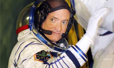 Americký astronaut Scott Kelly.
