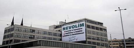 Pedvolební billboard Václava Havla