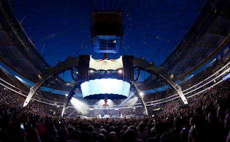 Na koncertech U2 z 360Tour - Frankfurt