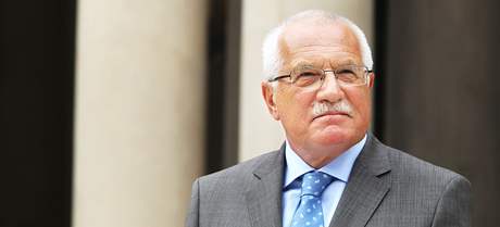 Prezident Václav Klaus.