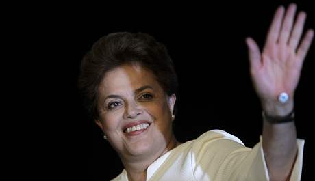 Dilma Rousseffov vyhrla s pehledem prvn kolo prezidentsk voleb v Brazlii (4. jna 2010)