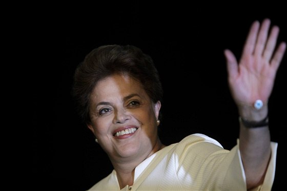 Dilma Rousseffová vyhrála s pehledem první kolo prezidentský voleb v Brazílii (4. íjna 2010)