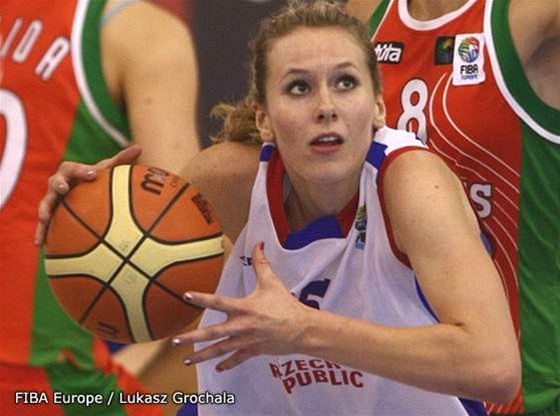 Martina epelková v eském dresu na mistrovství Evropy do estnácti let pro rok 2008