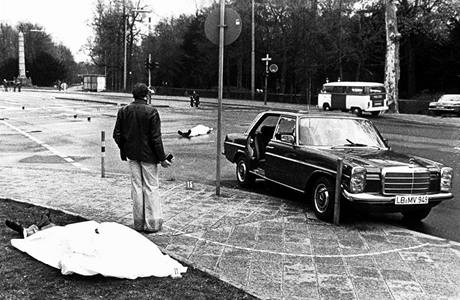 Karlsruhe 1977 - Msto vrady sttnho zstupce Siegfrieda Bubacka