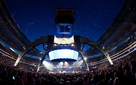 Na koncertech U2 z 360Tour - Frankfurt