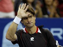 NEPOSTOUPIL. panlsk tenista David Ferrer si v semifinle turnaje v Kuala Lumpur neporadil s Kazachem Golubjovem.